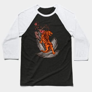 Chinese tiger Baseball T-Shirt